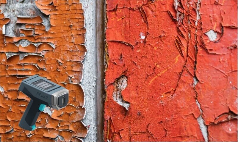 diagnostic plomb sur vieille peinture